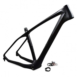 GONGJU Parti di ricambio GONGJU Carbon MTB Bike Telaio 26er Telaio 16 / 18 / 20 Bici di Montagna della Bicicletta 197 * 12mm, Matte, 20inch