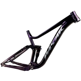 HIMALO Parti di ricambio HIMALO Telaio per Mountain Bike A Sospensione Completa 27.5er / 29er Telaio per MTB da Discesa 16'' / 18'' 3.0 Pneumatici Boost Thru Axle Telaio 148mm DH / XC / AM (Color : Purple, Size : 27.5 * 16'')