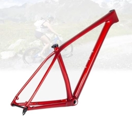 KLWEKJSD Parti di ricambio KLWEKJSD 29er Fibra di Carbonio Bicicletta da Montagna Telaio Freno A Disco ASSE Passante 12x148mm Telaio MTB BSA73mm Percorsi Interni (Color : Red, Size : 29er S)