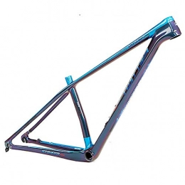 KYEEY Parti di ricambio KYEEY Staffa Corpo Bicicletta Telaio da Mountain Bike in Fibra di Carbonio 18K Telaio da Mountain Bike in Carbonio Che Cambia Colore Nero Accessori per Biciclette (Colore : Nero, Dimensione : 29Inch)