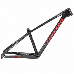 LJHBC Cornici per Mountain Bike LJHBC Della Bicicletta Telaio in Carbonio 27.5 / 29in Telaio per Mountain Bike Bicicletta Accessori per Biciclette con Auricolare e Gancio per la Coda (Color : Black, Size : 29x15in)