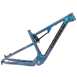 LJHBC Cornici per Mountain Bike LJHBC Telai per Bicicletta Telaio per Mountain Bike in Fibra di Carbonio 29ER Classe XC Fuoristrada Bici con Ammortizzatore (Senza Ammortizzatore)(Size:29x17in)