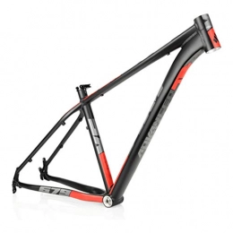 Mountain Bike Parti di ricambio Mountain Bike AM / XM679 Frame, 26 / 27.5 / 29 Pollici in Lega di Alluminio Leggera Struttura della Bici, Adatto for Montaggio Fai da Te Accessori (Nero / Rosso) (Size : 29")