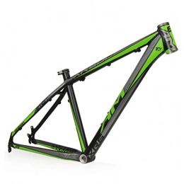 Mountain Bike Cornici per Mountain Bike Mountain Bike AM / XR600 Frame, 26 / 16 Pollici Leggera in Lega di Alluminio Bike Telaio, Adatto for Montaggio Fai da Te Accessori (Nero / Verde)