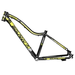 QDY Cornici per Mountain Bike QDY-Telaio per Mountain Bike Portabici da Donna in Lega di Alluminio da 26 Pollici Parti di Accessori per Mountain Bike da Ciclismo, Black Yellow