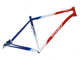 Ritchey Parti di ricambio Ritchey - Telaio per Bicicletta VTT, 21'', Colore: Rosso / Bianco / Blu