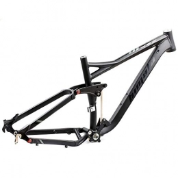 Xiaolizi Parti di ricambio Telaio della Bicicletta Full Frame Sospensione 29ER 27.5ER Lega di Alluminio MTB Mountain DH Bicicletta Discesa Accessori Bici, 27.5ER 19inch