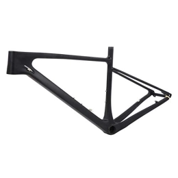 Entatial Cornici per Mountain Bike Telaio Forcella Anteriore Bici, Telaio Forcella Anteriore in Fibra di Carbonio Leggero Resistente alla corrosione Robusto con Albero Ube per Mountain Bike(29ER*19 Pollici)