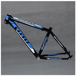 WAMBAS Parti di ricambio Telaio Mountain Bike 26er 16'' / 18'' Telaio MTB Freno A Disco in Lega di Alluminio QR 135mm XC (Color : White Blue, Size : 26 * 16'')