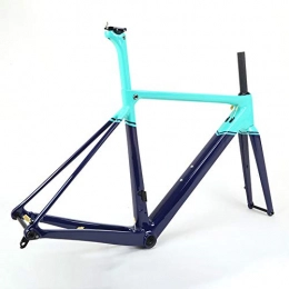 SXMXO Parti di ricambio Telaio per Bicicletta in Carbonio BB86 Telaio per Freno A Disco T800 700C in Fibra di Carbonio Telaio per Mountain Bike da Strada 4 Dimensioni 46CM, 49CM, 52CM, 54CM, 52cm