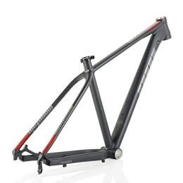 DFNBVDRR Parti di ricambio Telaio Per Mountain Bike 27, 5 Pollici Lega Di Alluminio Telaio XC / MTB Sgancio Rapido 10X135mm 15'' / 17'' Telaio Da Bicicletta Passaggio Interno Dei Cavi BB92 ( Color : Black Red , Size : 17X27.5in )