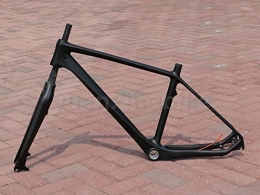 yuanxingbike Parti di ricambio Toray 203 #Carbon Telaio MTB in carbonio 3 k lucido da Mountain Bike, da telaio 45, 72 cm (18") 26ER BB30-Cuffie