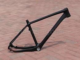 yuanxingbike Cornici per Mountain Bike Toray 203 #Carbon Telaio MTB in carbonio 3 k, Mountain Bike, BB30 40, 64 cm (16") 26ER con cuffie