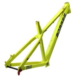 WAMBAS Parti di ricambio WAMBAS Telaio MTB 26er 27.5er 17'' Telaio Mountain Bike Hardtail DH / XC / AM Telaio Rigido in Lega di Alluminio Freno a Disco QR 135mm (Color : Yellow, Size : 26x17'')