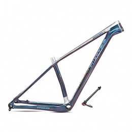 Xiaolizi Parti di ricambio Xiaolizi 2020 Nuova di Un Pezzo Ultra-Leggero della Fibra del Carbonio Montagna Ultraleggeri Moto Telaio Fuoristrada Montagna della Struttura 29ER 15.17.19inch, Argento, 29 * 15inch