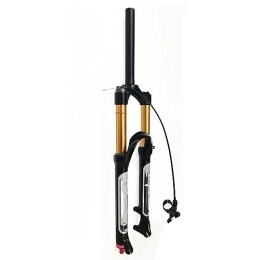 MabsSi Parti di ricambio 26 27.5 29 Pollici Forcella Pneumatica per Sospensione MTB per Bicicletta, 120mm Rimbalzo Viaggio Regola Forcelle Anteriori per Mountain Bike per Pneum(Size:27.5 inch, Color:RASTREMATO-Blocco REMOTO)