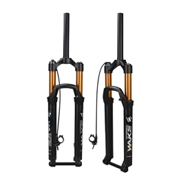 ITOSUI Forcelle per mountain bike 26 27, 5 29 pollici MTB Forcella pneumatica con asse passante 15 * 100mm Corsa 100mm Forcelle anteriori per mountain bike 1-1 / 8" Controllo della linea del tubo dritto Magnesio + lega di alluminio