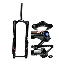 FCXBQ Forcelle per mountain bike 26 pollici 5.0 pollici forcella di sospensione canale spinale spiaggia neve mountain bike forcella accessori per biciclette forcella anteriore Snow Ground Forcella invertita Forcella di controllo de