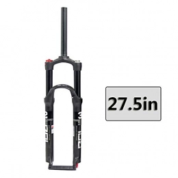 MIYUEZ Parti di ricambio 27.5 Forcella di Sospensione Mountain Biycle Front Fork MTB Suspension Air Fork Sterzo: Lega 28, 6 Mm * 30 Mm * 220 Mm Lega di Alluminio, Black