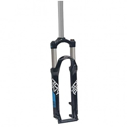 AIFCX Forcelle per mountain bike AIFCX 24 Pollici Bike Suspension Fork, 1-1 / 8 '' Spalla Leggera in Lega di Alluminio della Montagna MTB Bicicletta Freno a Disco 100 mm di Escursione di Controllo, A-24inch