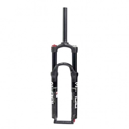 AIFCX Forcelle per mountain bike AIFCX MTB Bike Suspension Fork 26 Pollici, in Lega di Alluminio 1-1 / 8"28, 6 Millimetri Dritto Tubo Compatibile Corsa del Freno a Disco 120 Millimetri, Black-27.5inch