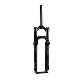 aiNPCde Forcelle per mountain bike aiNPCde 26 / 27.5 / 29 Forcella Anteriore MTB Air, Fork Ammortizzata per Bici con Regolazione del Rimbalzo Blocco Manuale Corsa 120 mm Tubo Dritto 1-1 / 8'' QR 9mm (Color : Black+Black, Size : 26inch)