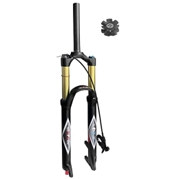 aiNPCde Parti di ricambio aiNPCde Bicicletta Forcella Anteriore MTB 26 27.5 29 Pollici 140mm Viaggio Forcelle ad Aria, FO01-RK21 Ultraleggero 1-1 / 8" Tubo Dritto / rastremato Mountain Bike Forcella Ammortizzata XC per 1.5-2.45" P