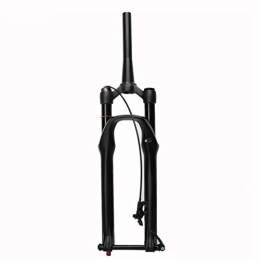 aiNPCde Parti di ricambio aiNPCde Forcella Anteriore Bici MTB DH 27.5 Pollici Tubo Affusolato 120mm Viaggio, Mountain Bike Forcella Ammortizzata AM Perno Passante Forchette 15x110mm Blocco Remoto