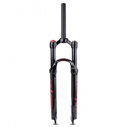 aiNPCde Forcelle per mountain bike aiNPCde Mountain Bike Forcella Anteriore 26 Pollici Controllo delle Spalle, 1-1 / 8" Tubo Dritto Lega di Magnesio 27.5 / 29 Pollici Forcella Pneumatica QR 9mm (Color : Red, Size : 27.5 inch)