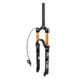 ALBN Forcelle per mountain bike ALBN Forcella Ammortizzata in Lega di magnesio per Mountain Bike 26 / 27, 5 / 29 Pollici, Forcella Anteriore pneumatica per Bicicletta MTB da 120 mm