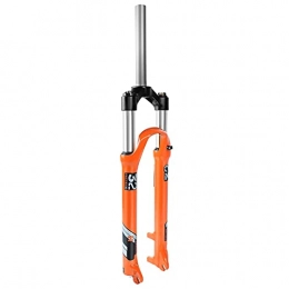 ALBN Parti di ricambio ALBN Mountain Bike Fork 26 27, 5 29 Pollici 105mm Sospensione da Viaggio, 1-1 / 8 Tubo Diritto Molla Meccanica Bicicletta MTB Forcella Anteriore 9mm