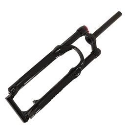 Azusumi Forcelle per mountain bike Azusumi 27.5 Pollici Bike Forcella Anteriore Mountain Bike Forcella di Sospensione Anteriore Bicicletta Ammortizzatore Forcella Anteriore Tubo Nero Dritto Blocco Manuale