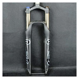 Ywzhushengmaoyi Parti di ricambio Bicicletta da bicicletta da 26 pollici Mountain Bicycle Forks Fork 26 "Sospensione Bike Cycling MTB Fork Guida forcella Contorl Alloy Disc Olio freno 9 mm QR Forchetta anteriore della bici