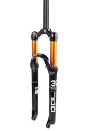 QHY Parti di ricambio Ciclismo Sospensioni Forcella Anteriore Mountain Bike 26 27, 5 29 Pollici Forcella Sospensione Bici MTB Ammortizzatore Ad Aria Diritto 1-1 / 8" Bicicletta con Freno Disco HL / RL per Ruote QR