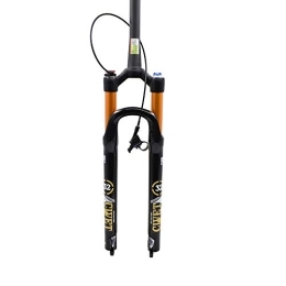 DFS Forcelle per mountain bike DFS 1.55KG Forcella Aria Civet Serie Sospensione MTB Mountain Bike Forcella per Bicicletta 27.5 / 26 "29" QR 9X100 Blocco Manuale Remote Lock (TP+Remote Lock, 27.5 / 26")