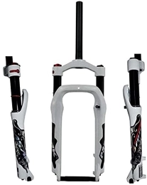 EMISOO Forcelle per mountain bike EMISOO Forcella per Bicicletta da 20 Pollici Forcella di Controllo della Spalla Assorbente per Bicicletta Lega di magnesio Motoslitta ATV Pneumatico Largo 4.0 Forcella Assorbente Mountain Bike A, 20