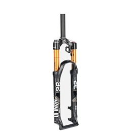 Fansisco Parti di ricambio Fansisco MTB Forcella Ammortizzata 26 27.5 29"100mm Corsa 1-1 / 2" Tubo Dritto Forcella Pneumatica della Bicicletta QR 9mm Manuale / Blocco A Distanza Mountain Bike Forcella B, 29