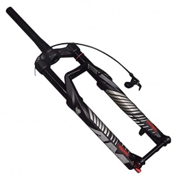 FCXBQ Parti di ricambio FCXBQ Forcella Anteriore della Bicicletta Barrel Shaft Forcella a Gas Forcella Ammortizzata 27.5 Pollici Mountain Bike Forcella Anteriore 29 Pollici Wire Control Parti di Biciclette Tubo Conico