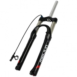 FGVBC Parti di ricambio FGVBC Forcella Ammortizzata per Bicicletta, Forcella pneumatica per Bicicletta 26 27, 5 Pollici Mountain Bike Forcella Anteriore in Lega di magnesio 1-1 / 8"Accessori per Biciclette Corsa 125 mm