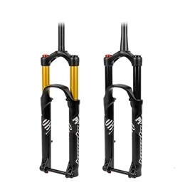 FivrShops Forcelle per mountain bike FivrShops Forcelle ammortizzate pneumatiche per mountain bike, forcelle ammortizzate pneumatiche da 27, 5 / 29 pollici per mountain bike forcella a gas MTB 100 mm forcella anteriore per bicicletta con tu