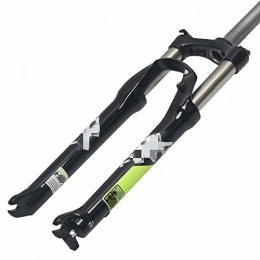 NEHARO Forcelle per mountain bike Forcella ammortizzata 26 / 27, 5 / 29 POLLICI Mtb. Ammortizzatore della bicicletta Forcella anteriore della molla for accessori for biciclette per Mountain Bike ( Color : Black , Dimensione : 27.5 inch )