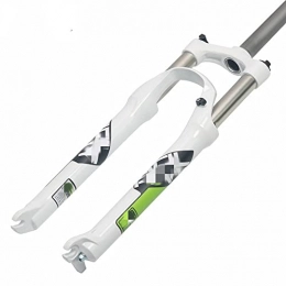 NEHARO Forcelle per mountain bike Forcella ammortizzata 26 / 27, 5 / 29 POLLICI Mtb. Ammortizzatore della bicicletta Forcella anteriore della molla for accessori for biciclette per Mountain Bike ( Color : White , Dimensione : 29 inch )