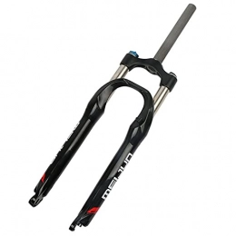 JIE KE Forcelle per mountain bike Forcella ammortizzata Forcella Ammortizzatore 26 "Forchetta di sospensione della mountain bike, Forcella della lega di alluminio del freno del freno del disco del freno del freno del freno della lega