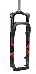 LIYUHOUZUONC Forcelle per mountain bike Forcella Ammortizzata Forcella Anteriore Bicycle Fork Snow Bike Bike Front Fork Viaggio 120mm Aperto 135mm Spalla a spalla Controllore Air Pressione idraulica Forcella in lega di alluminio Materiale i