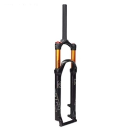 MabsSi Forcelle per mountain bike Forcella ammortizzata in alluminio MTB (mountain bike), 26 / 27, 5 / 29 pollici, forcella ammortizzatore da 1 a 1 / 8 pollici, blocco manuale / blocco remoto (dimensioni: 26, colore: rilascio manuale dritto)