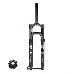 LICHUXIN Forcelle per mountain bike Forcella Ammortizzata Mountain Bike 26 / 27.5 / 29", Canna Della Forcella Anteriore Pneumatica Regolazione Dello Smorzamento in Estensione, Corsa 113 / 117Mm, Compatibile Freni A Disco, 01 straight tube, 29