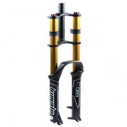 Forks Parti di ricambio Forcella Ammortizzata MTB Lega di Alluminio Forcella per Bicicletta Buona Ammortizzazione Forcella di Sospensione Accessori Parti in Bicicletta 26 / 27.5 / 29 Pollici