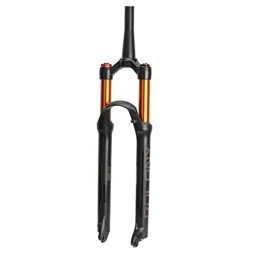 SHKJ Forcelle per mountain bike Forcella Ammortizzata per Bici 26 / 27.5 / 29" per Mountain Bike Air Doppia Spalla Downhill Forcella MTB 100mm Viaggio Tubo Dritto / Tubo Conico con Smorzamento Regolabile