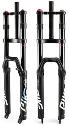 NaHaia Parti di ricambio Forcella ammortizzata per bicicletta 27, 5 / 29" per Mountain Bike DH Air Doppia spalla Discesa in corda doppia Ammortizzatore Tubo dritto Ammortizzatore bicicletta ultraleggero Regolazione estensione