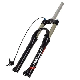 L.BAN Forcelle per mountain bike Forcella Ammortizzata per Ciclismo MTB 26 Pollici Forcella Ammortizzata per Bicicletta Mountain Bike Forcella pneumatica Corsa Smart Lock: 100mm, Nera